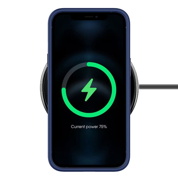Fodral för iPhone 13 Pro, ERBORD Hybridskal, blå