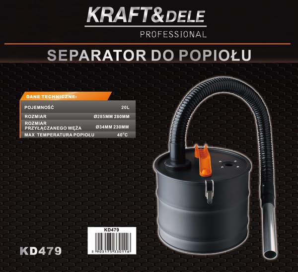 Tuhkanerotin 20L KD479
