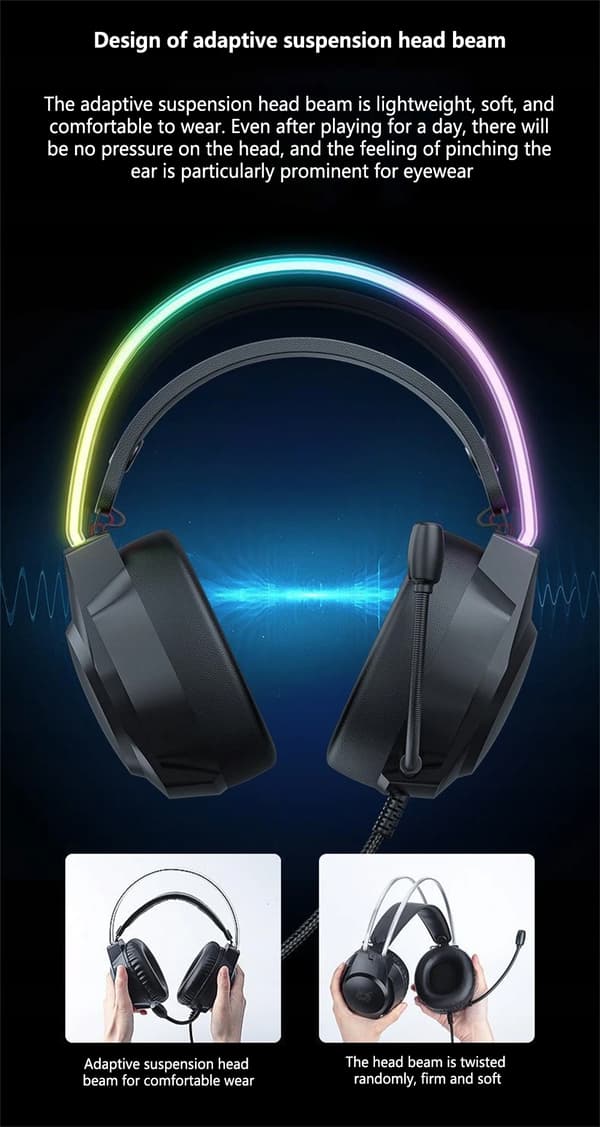Onikuma X26 on-ear hovedtelefoner