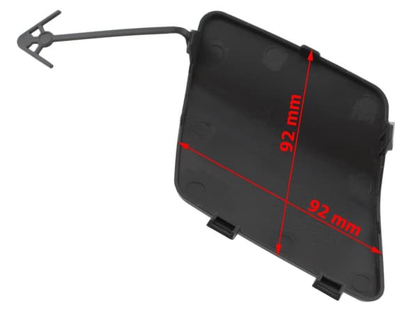 Renault Master III 2010- täckplug för boggie i frontbumper