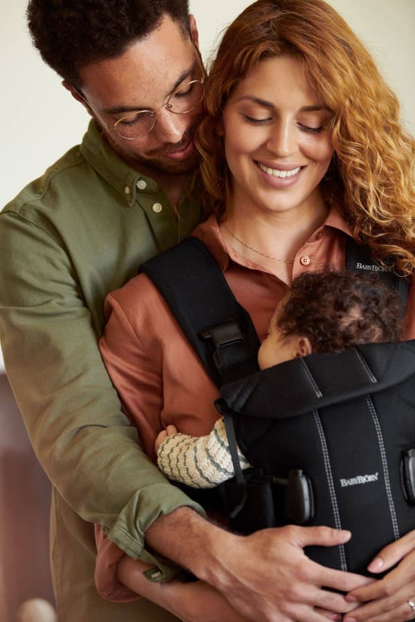 BABYBJORN ONE - Bæresele, Vævet, Sort