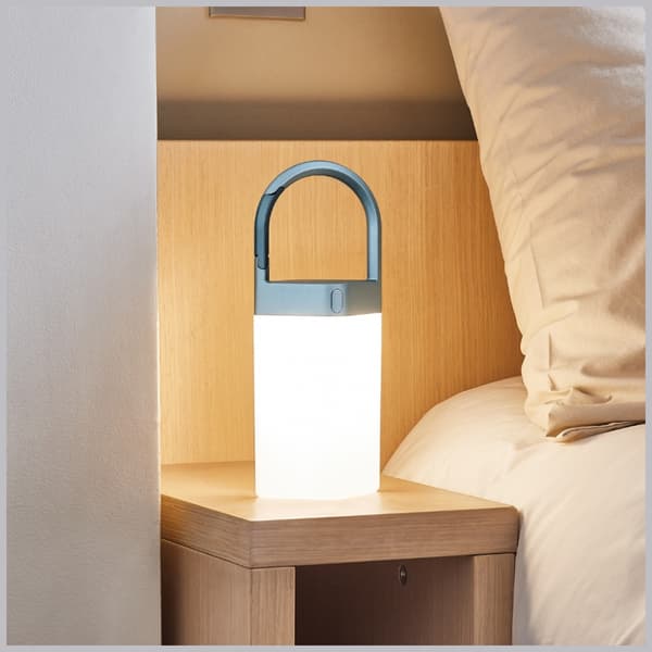 Lexon Horizon Ledningsfri LED-lampe Lyseblå