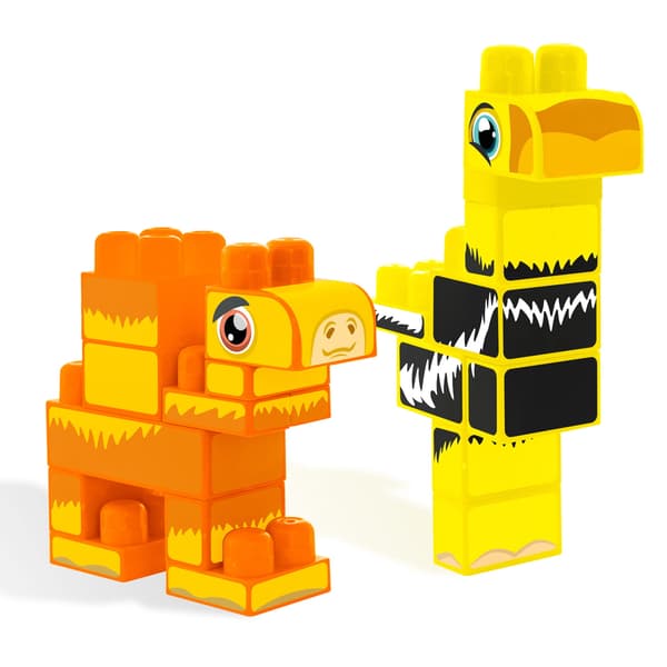 Babyblock Safari Struts- och Kamelblock 41504
