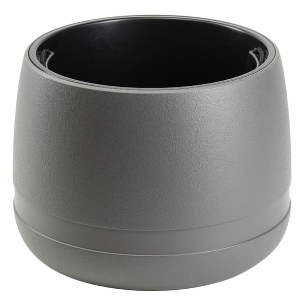 LUNA VASE urtepotte antracit 42 cm