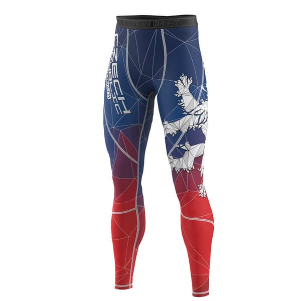 Herr sportleggings CZECH LEWIN S CAMO
