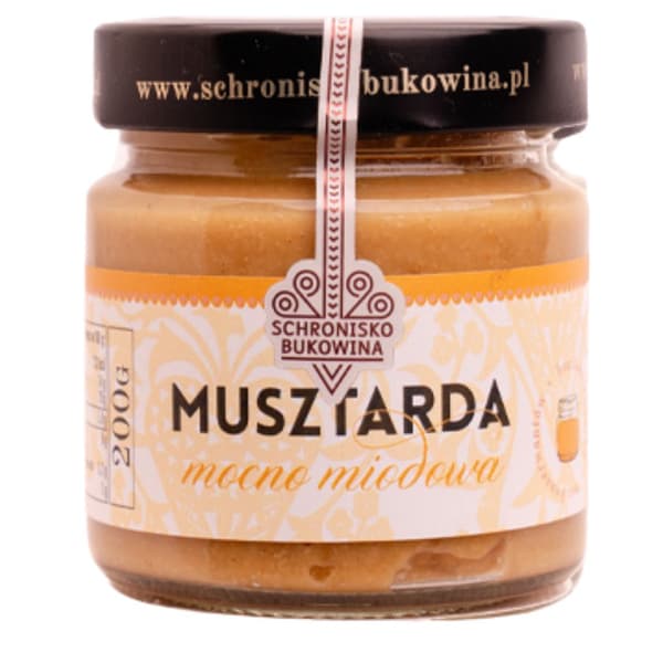 Bukowina Shelter honning-sennep 200g