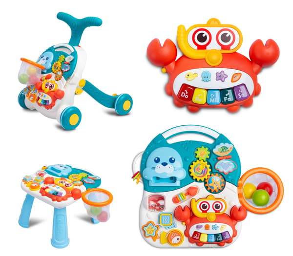 4-i-1 SPARK TURKIS SKUBBEBORD