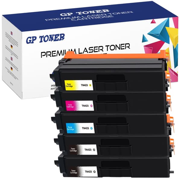 5 tonere til Brother GP-B423CMYKK