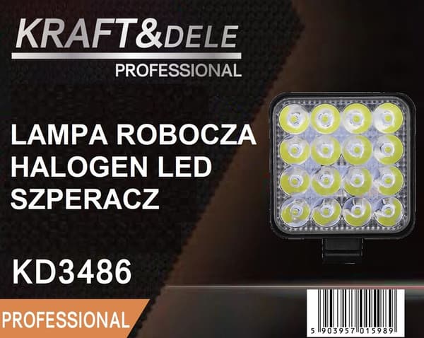 Mini LED-projektør arbejdslampe KD3486