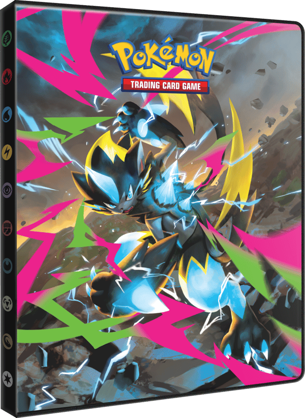 Ultra-Pro Kortalbum: Pokémon - Mega Evolution - Pitch Black - 4-Lommer Portfolio