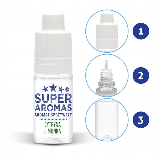 Superaromas Citron Lime Madsmag 10 ml
