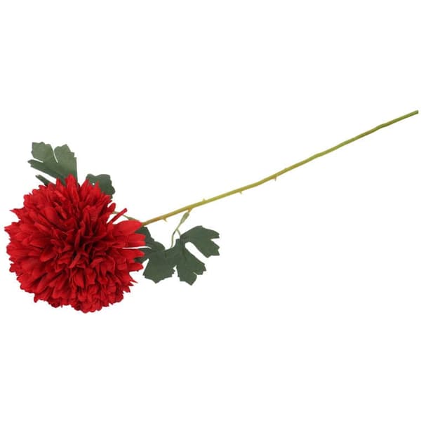 Vitlöksbollar konstgjord blomma röd