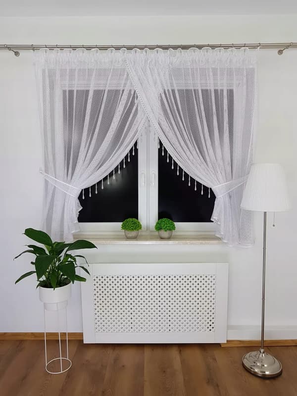 Netgardin med perler 400x150 cm