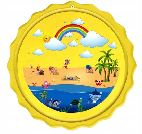 VATTENMATTA - STRANDSPRINKLER 25X23X2,5CM 1749