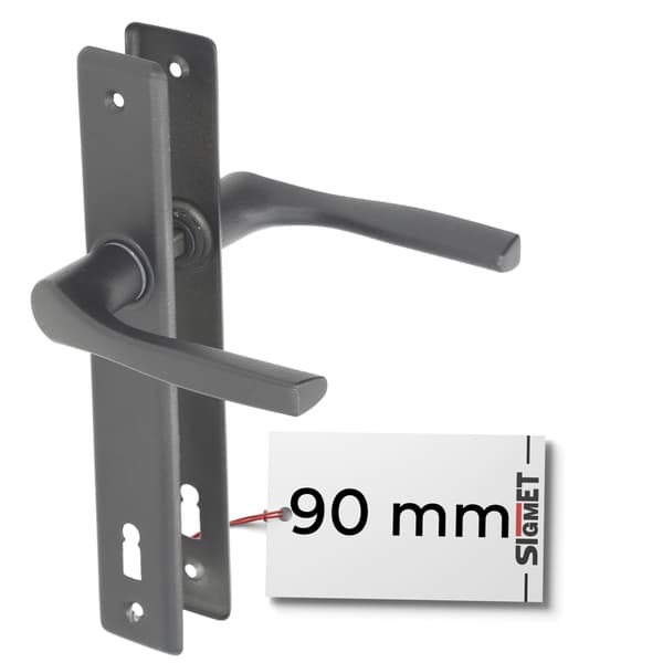 Portinkahva pitkä levy NATI 90mm grafiitti AVAIN