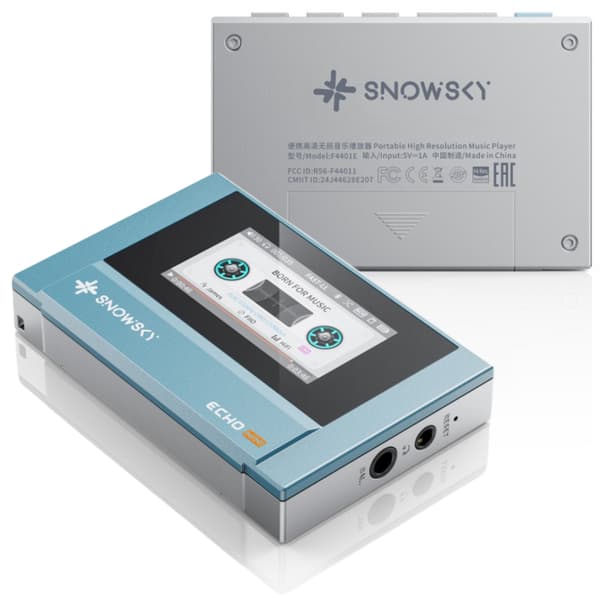 FiiO SNOWSKY ECHO MINI - blå - Bærbar afspiller Hi-Res