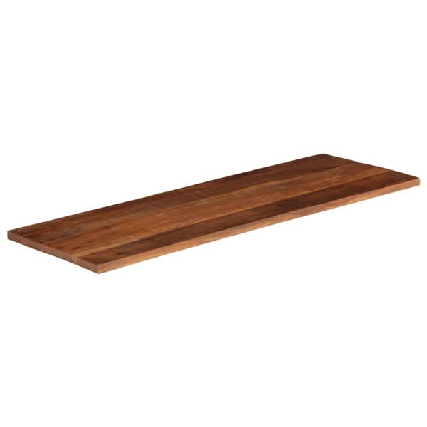 vidaXL bordplade 140x50x2,5 cm rektangulær massiv genbrugstræ