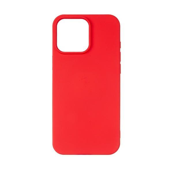 Beline Silikone Etui til iPhone 16 Pro Max Rød
