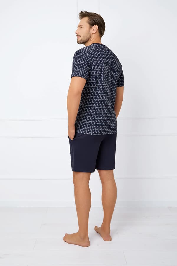 Herrpyjamas med kort ärm, korta byxor Gerard M