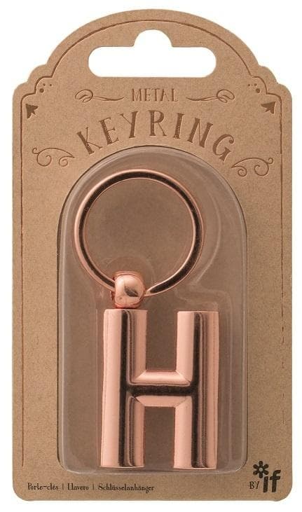 Metalnøglering Bogstav H