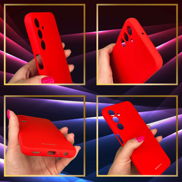 Mercury Silikone Etui til Samsung Galaxy A05s, Rød