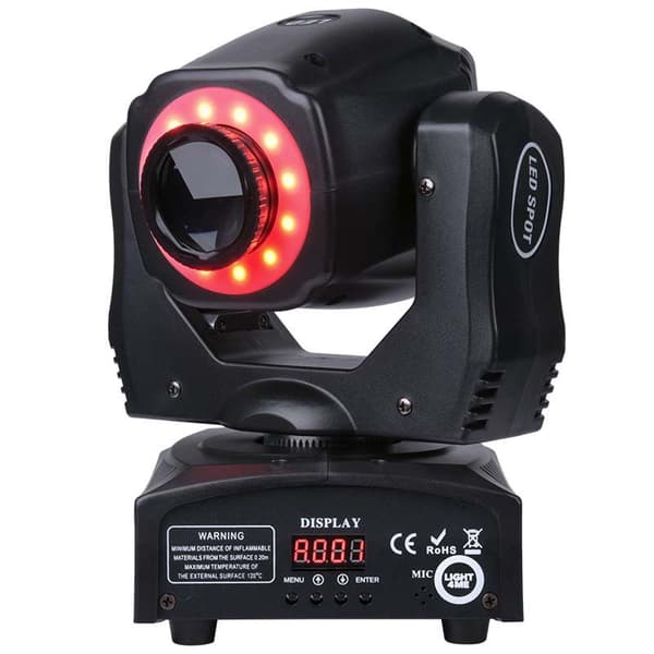 LIGHT4ME MINI SPOT 60 RING bevægelig hoved LED