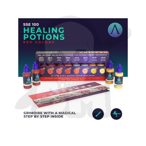 SSE-100 Scale75 Instant Healing Potions Maling Sæt