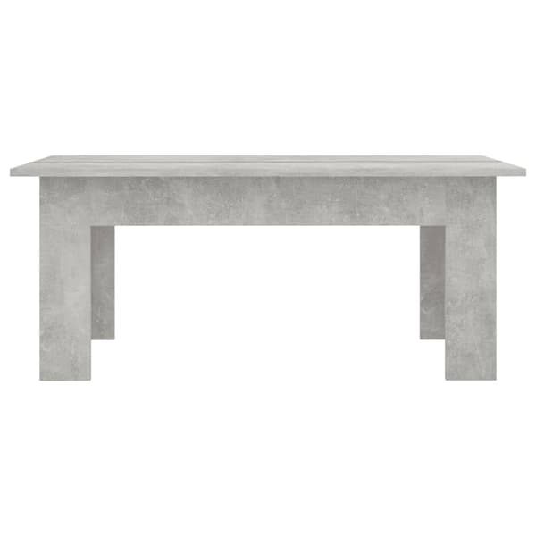 vidaXL sofabord beton grå 100x60x42 cm spånplade