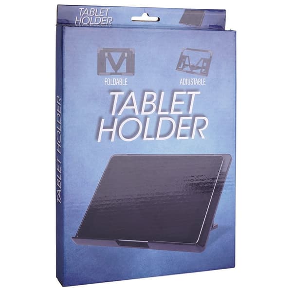 Justerbar sort tabletstativ 25x18x2 cm