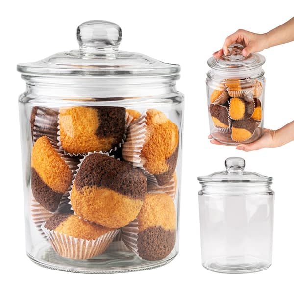 CIACHO 2 L glasburk med glaslock
