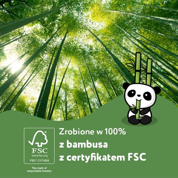 Cheeky Panda, Pappershandduk, 200 ark (2 rullar à 100 ark)