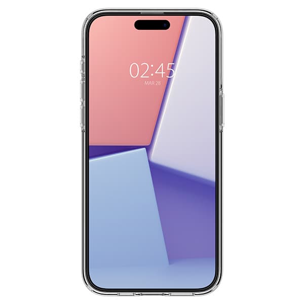 Spigen Liquid Crystal Clear cover til iPhone 15 Pro Max, gennemsigtig