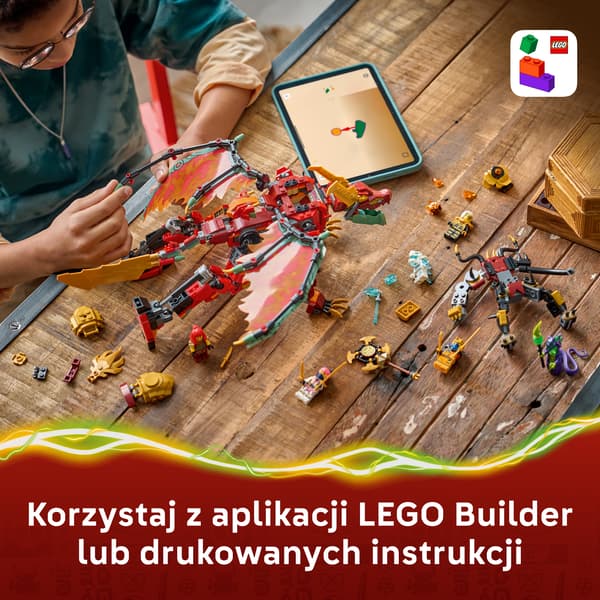 LEGO Ninjago Transformerende Wyldfyre Dragerobot 821 dele (71868)