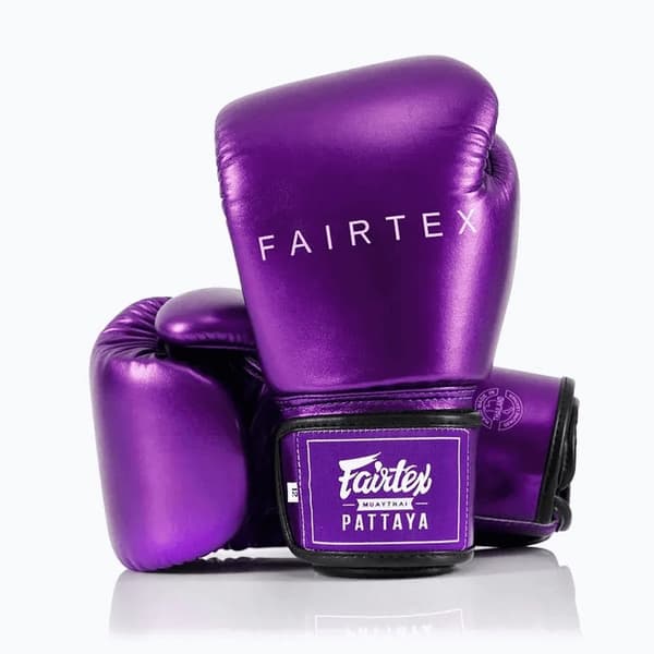Fairtex Metallic Boxningshandskar 14OZ Lila