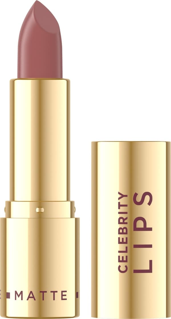 Eveline Celebrity Lips Matte Læbestift - 507 Bare 4,1 g