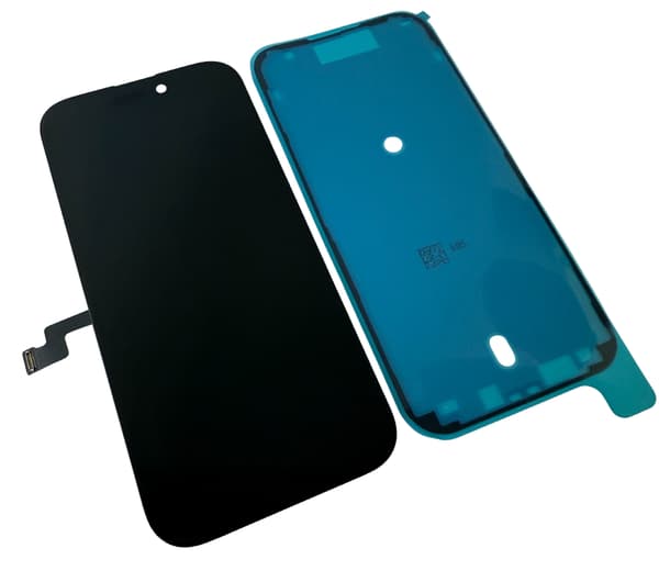 Blød OLED 120Hz PREMIUM Touchscreen LCD-skærm til Apple iPhone 16 Pro