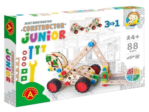 Little Constructor Junior - Trukki 3in1 ALEX