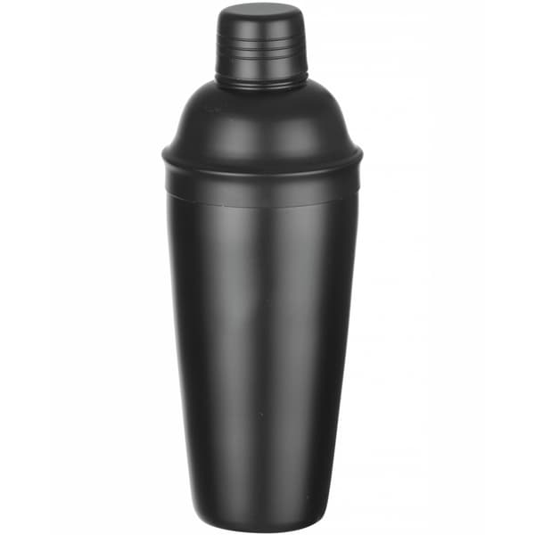 3-delt bartender shaker til drinks og cocktails Cobbler 0,8 l - sort
