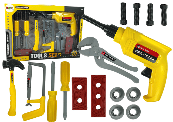 DIY-kit Borrhammare Skruvmejslar
