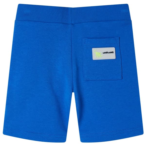 Barnshorts med dragsko, blå, 104