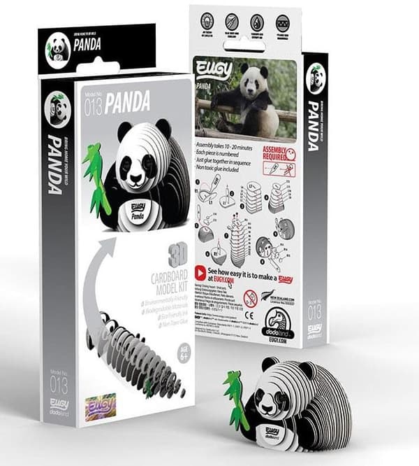 Panda Eugy. Eko 3D-palapeli