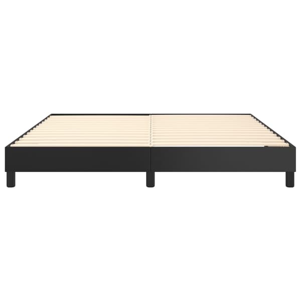 vidaXL sengestel sort 180x200 cm kunstlæder