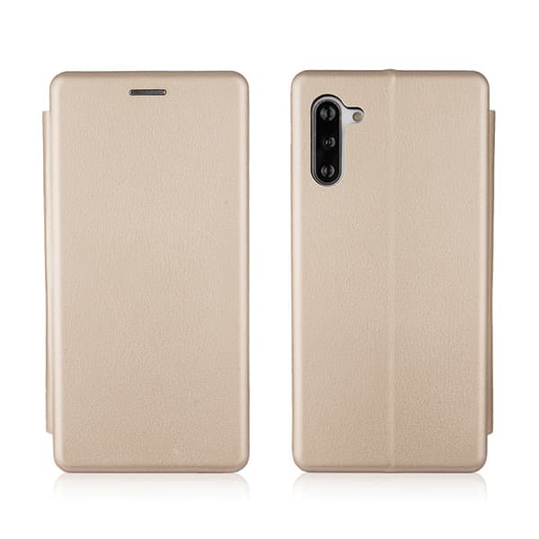 Beline Book Magnetisk Etui til Galaxy Note 10 Guld