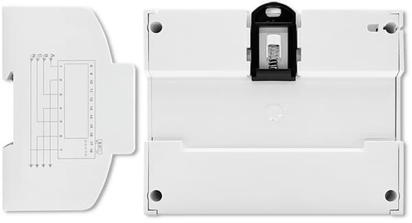 Trefaset tovejs elektronisk måler Qoltec 50989