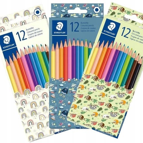 Staedtler Pattern Mix 12-färgspennor 9898