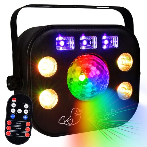 LIGHT4ME MULTIPHASE monivaikutus LED UV wash strobe