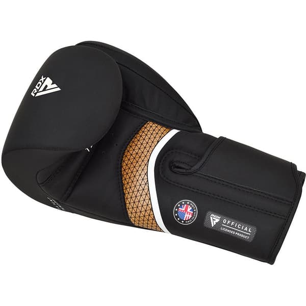 RDX T17 Aura Boksehandsker 10OZ Sort/Guld