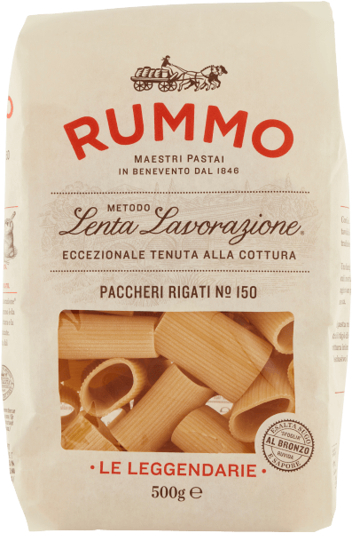 Paccheri Rigati pasta n150 500g - Rummo