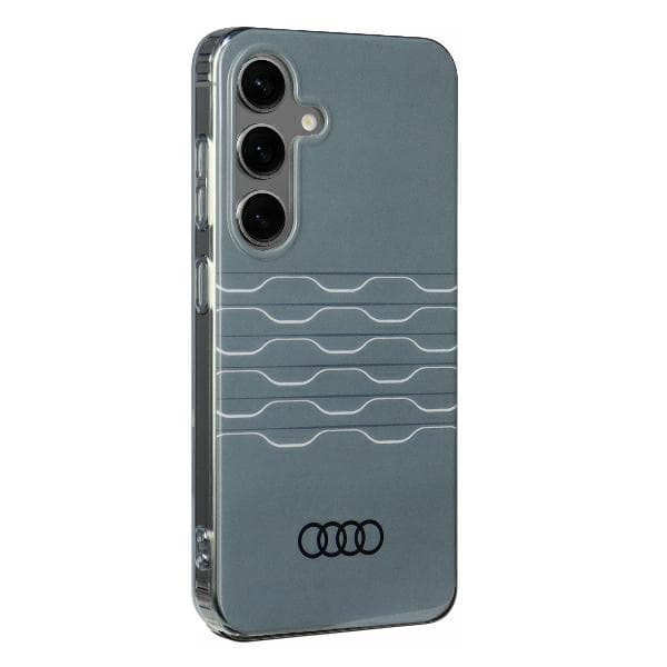 Audi IML Geometrisk Mønster Etui til Galaxy S24, Grå