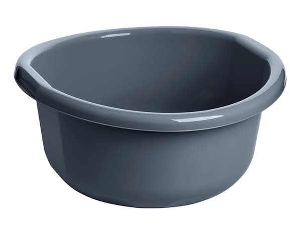 Plastskål med öron 25L mörkgrå -JAG
